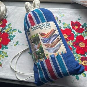 Bliss hammock in a bag, nwot
